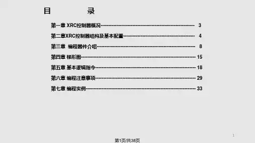 安川机器人plc编程PPT课件
