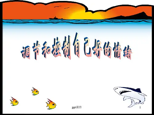 调控情绪的方法  ppt课件