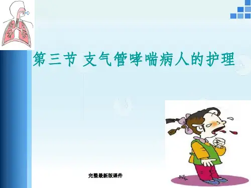 支气管哮喘病人的护理ppt课件