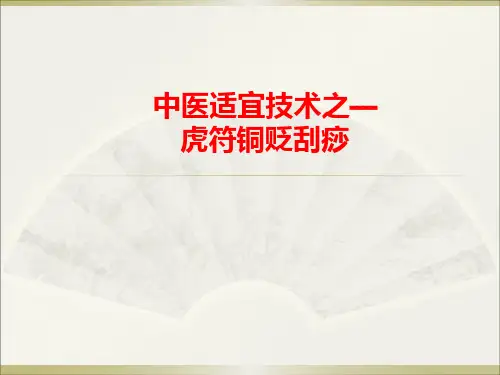 虎符铜砭  刮痧
