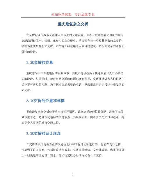 重庆最复杂立交桥 (3)
