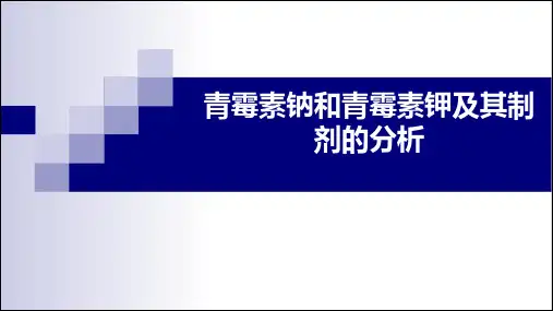 9.10青霉素钠钾