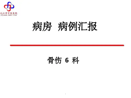 病例报告-踝关节软骨损伤