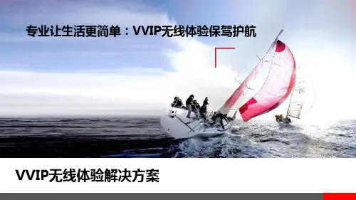 VVIP无线体验解决方案