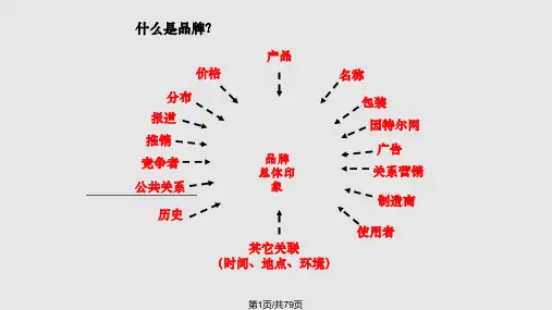 品牌战略规划精要PPT课件