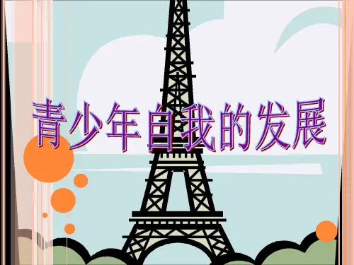 青少年自我发展(PPT)