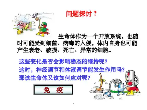 生物必修三--体液免疫-细胞免疫ppt课件