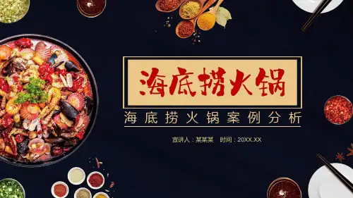 海底捞火锅案例分析PPT课件
