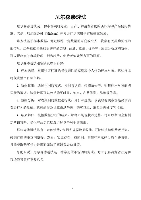 尼尔森渗透法
