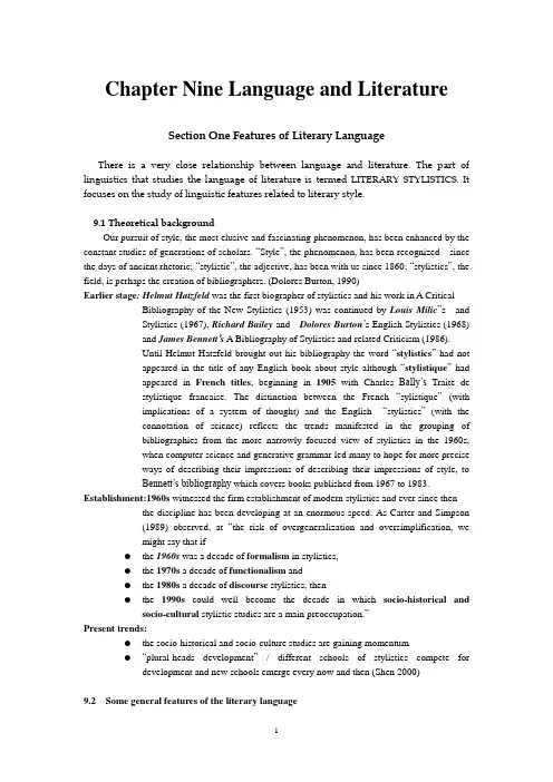 Chapter 9-11-S语言学