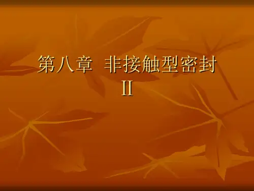 第九章__迷宫密封