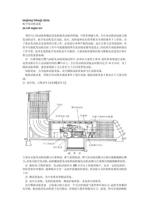 航空发动机试验