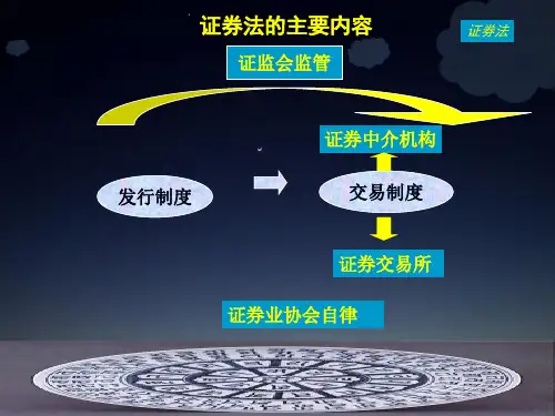 第五章 证券法律制度 PPT