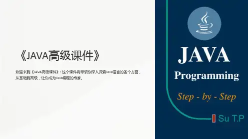 《JAVA高级课件》