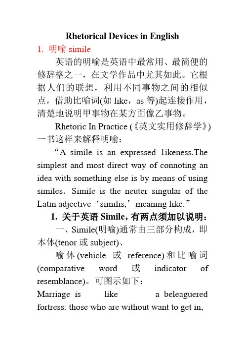 英语修辞方法28(上课用)