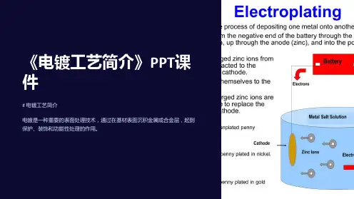 《电镀工艺简介》课件
