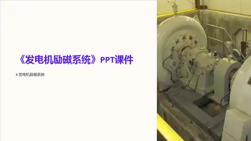 《发电机励磁系统》课件