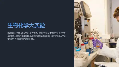 《生物化学大实验》课件