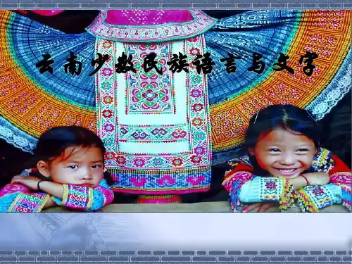 云南少数民族语言文字21页