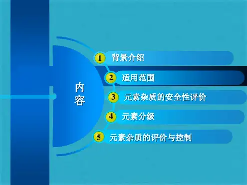 ICH QD元素杂质指导原则(共82张PPT)