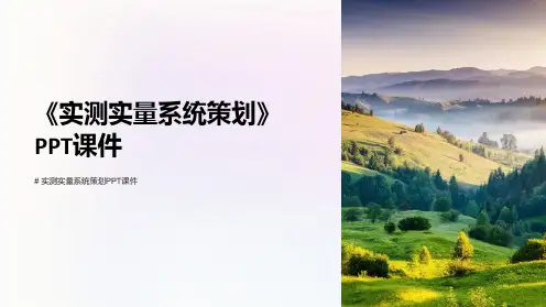 《实测实量系统策划》课件