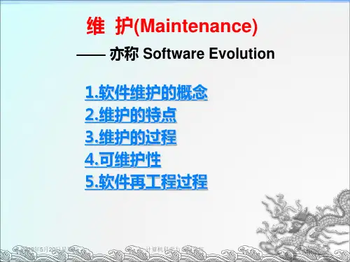 软件维护