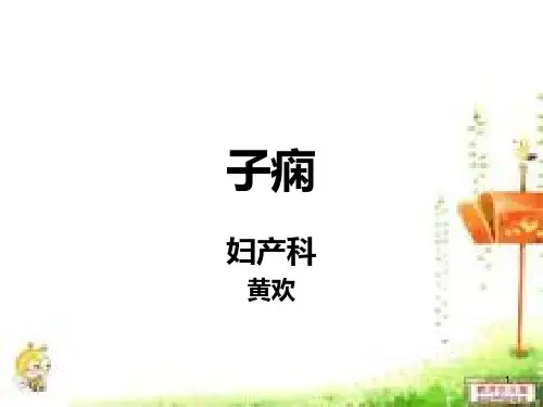 子痫PPT课件