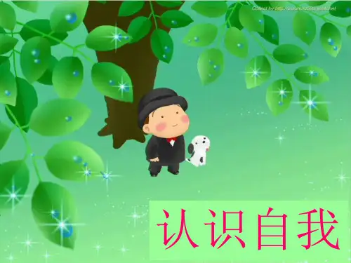 主题班会ppt课件：认识自我