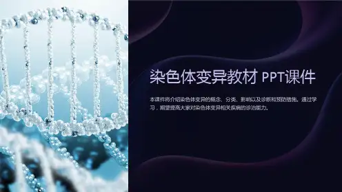 《染色体变异教材》课件