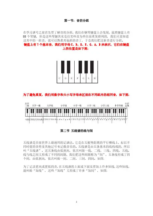 钢琴基础知识(2020年10月整理).pdf