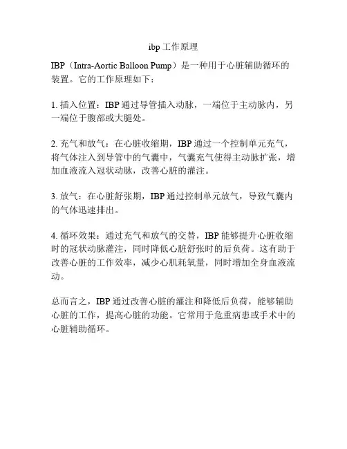 ibp工作原理