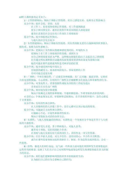 实用人事测量