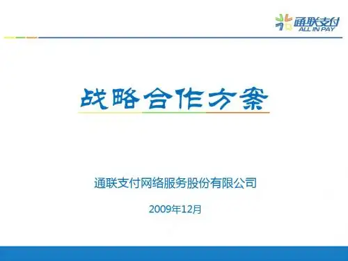 保险行业支付合作方案
