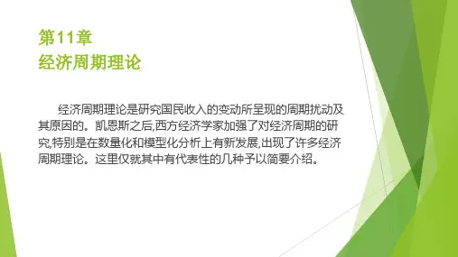 宏观经济学11经济周期理论 
