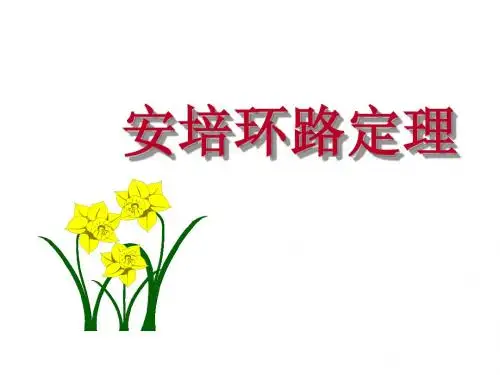 磁场2(安培环路定理)