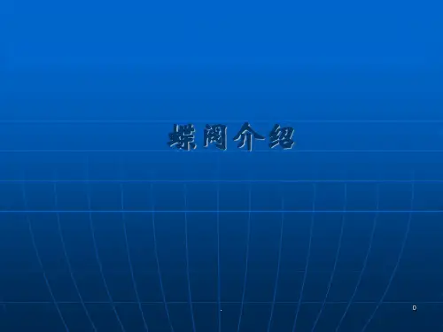 蝶阀介绍PPT课件