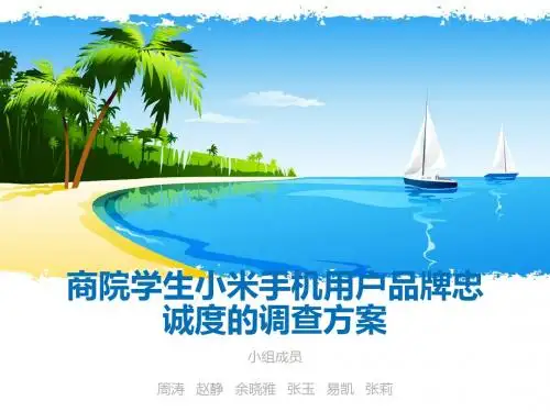 商院学生小米手机用户品牌忠诚度