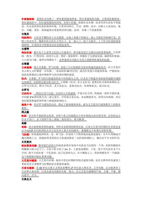 外建史复习——名词解释