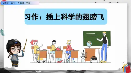 习作《插上科学的翅膀飞》课件PPT(完美版)【六年级下册语文部编】