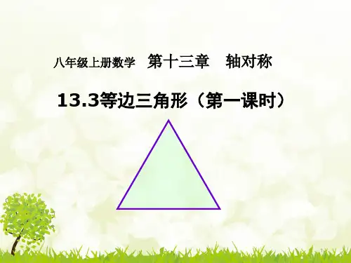 人教版等边三角形
