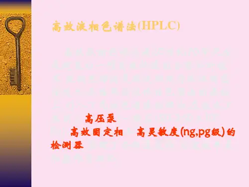 高效液相色谱法(1)