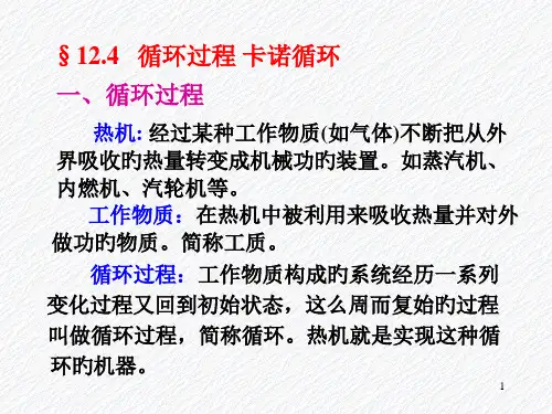(2)循环过程