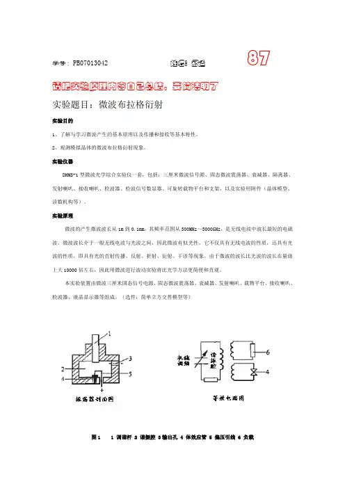 微波布拉格衍射 (6)