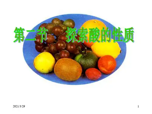 1.2物质的酸碱性(课堂PPT)