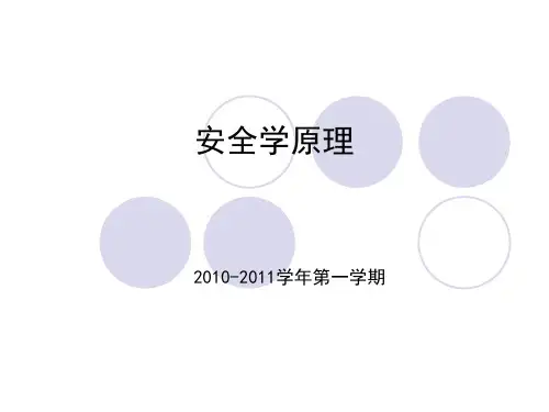 安全工程原理第六章 安全经济原理 PPT课件