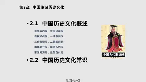 中国旅游历史文化