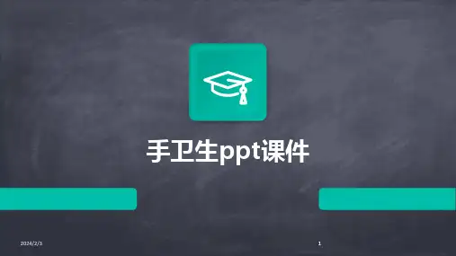 2024版年度手卫生ppt课件