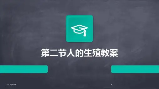 2024年度第二节人的生殖教案