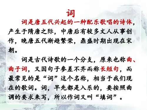 九年级上册《25 词五首》江城子 密州出猎 课件