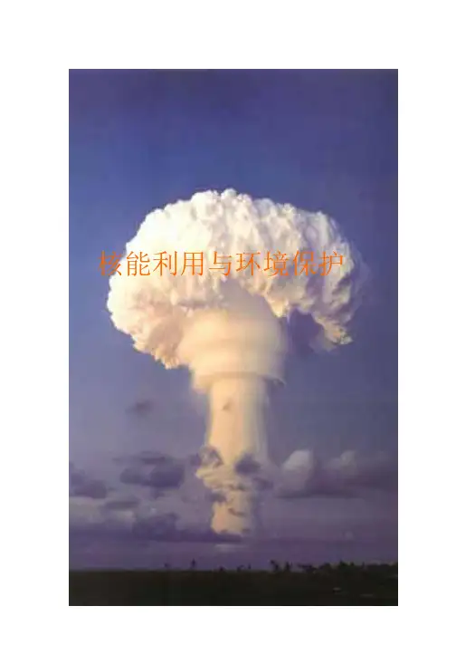 鲁科版高中物理选修(3-5)-4.4认识核能：核能利用与环境保护